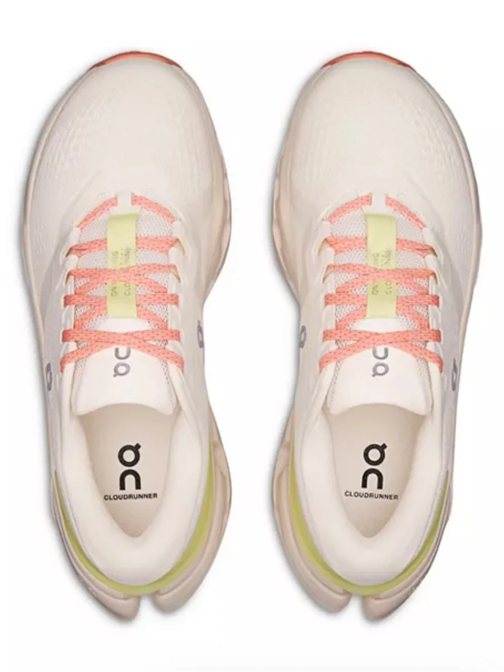 On Women's Cloudrunner 3 Running Sneakers Color: Ivory/Dew size 6.5 gently used